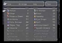 Danh sách vật phẩm (Item List) Danh sách vật phẩm trong Final Fantasy IX