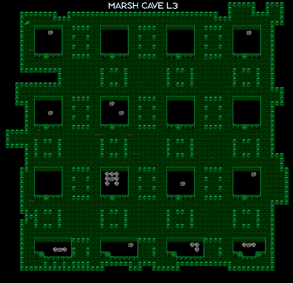 Marsh Cave 3F Map